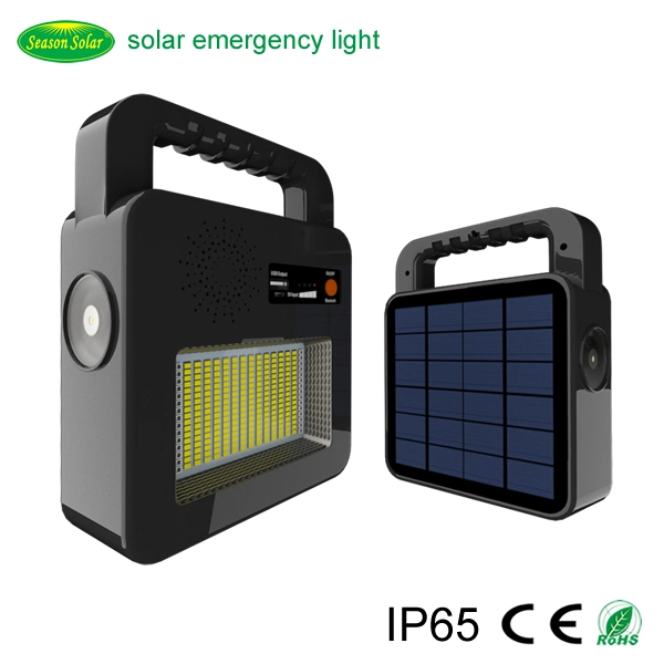 Portable USB Solar Charge Controller Outdoor & Indoor Lighting 5W Solar Panel Solar Home Lamp with LED Light Kit